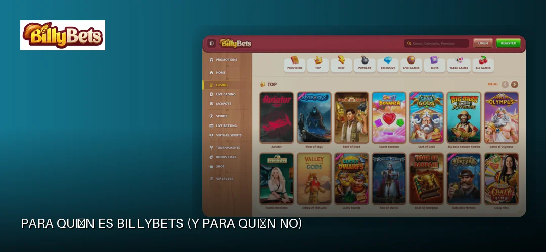 Para quién es BillyBets (y para quién no)