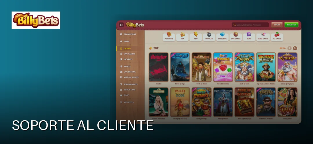 Soporte al cliente
