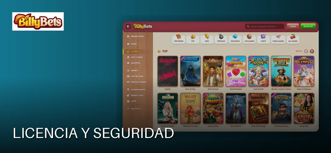 Licencia y seguridad